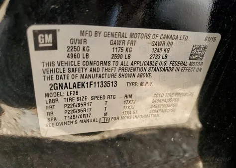 2GNALAEK1F1133513